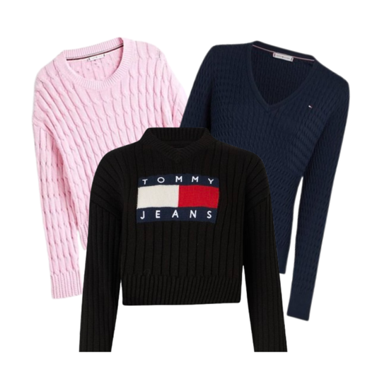 Mix 10kg Pull Tommy Hilfiger Femme (10kg acheté = 10kg OFFERT)